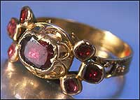 Garnet ring