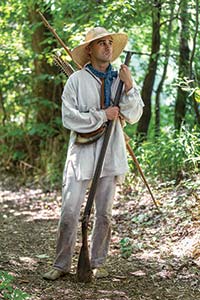 Warren Taylor says he's eager to tell Pamunkey-themed 
stories from pre-revolutionary Virginia. This is my people's history and I'll take any opportunity to educate others about that. My work honors the history of my people, Taylor says.