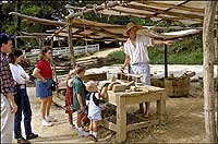 A brickyard interpreter with group