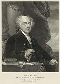 John Adams, second president of the United States