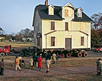 Moving the Armistead house.