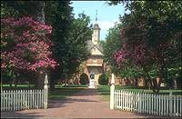 Wren building in spring