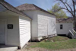 These are newer additions to Warm Springs, a favorite Jefferson getaway and still a functioning spa.