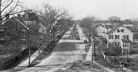 Telephone and power lines were laid underground on Duke of Gloucester Street to remove signs of twentieth-century life when the colonial capital was restored.