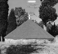 The icehouse at The Folly, on Virginia’s Eastern Shore.