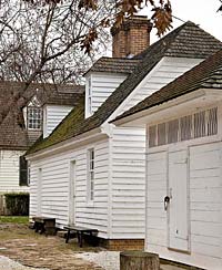 Wetherburn Tavern’s laundry, a combined kitchen-laundry