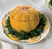 Stuffed pumpkin