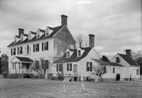 The eighteenth-century main house at Folly Creek