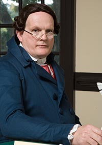 Garry Underdown portrays Secretary of State Timothy Pickering.